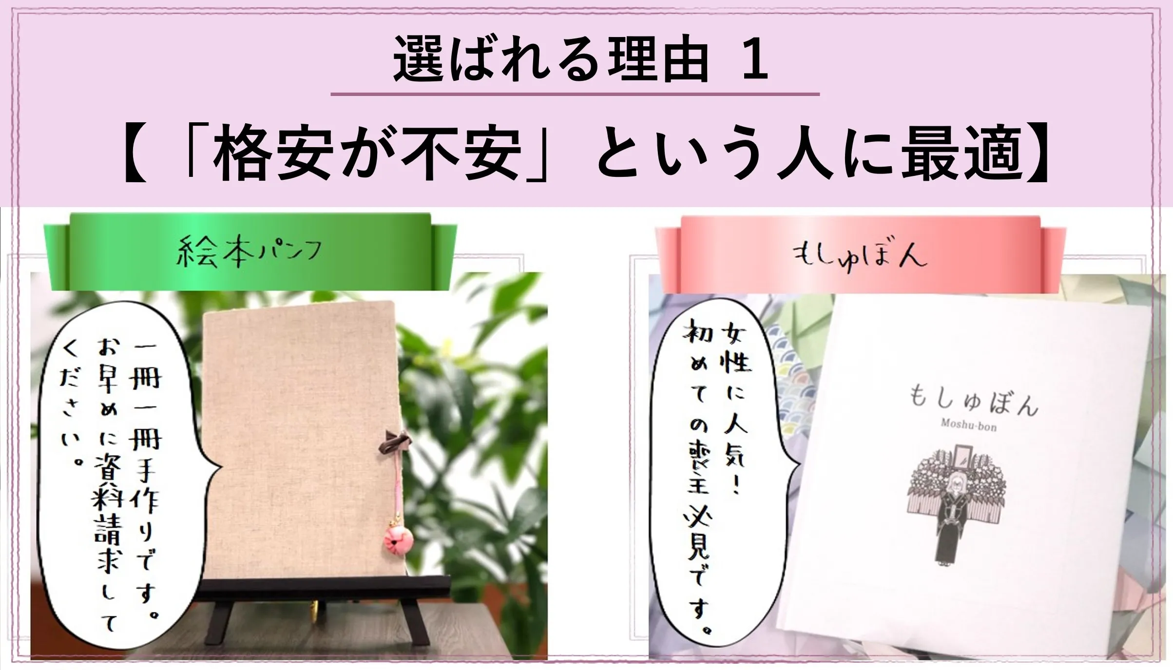 「格安が不安」という方にちょうどいい