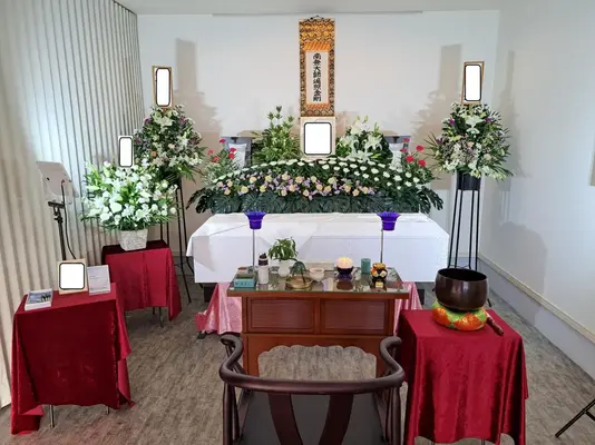 あさひ葬祭で葬儀を行なった写真