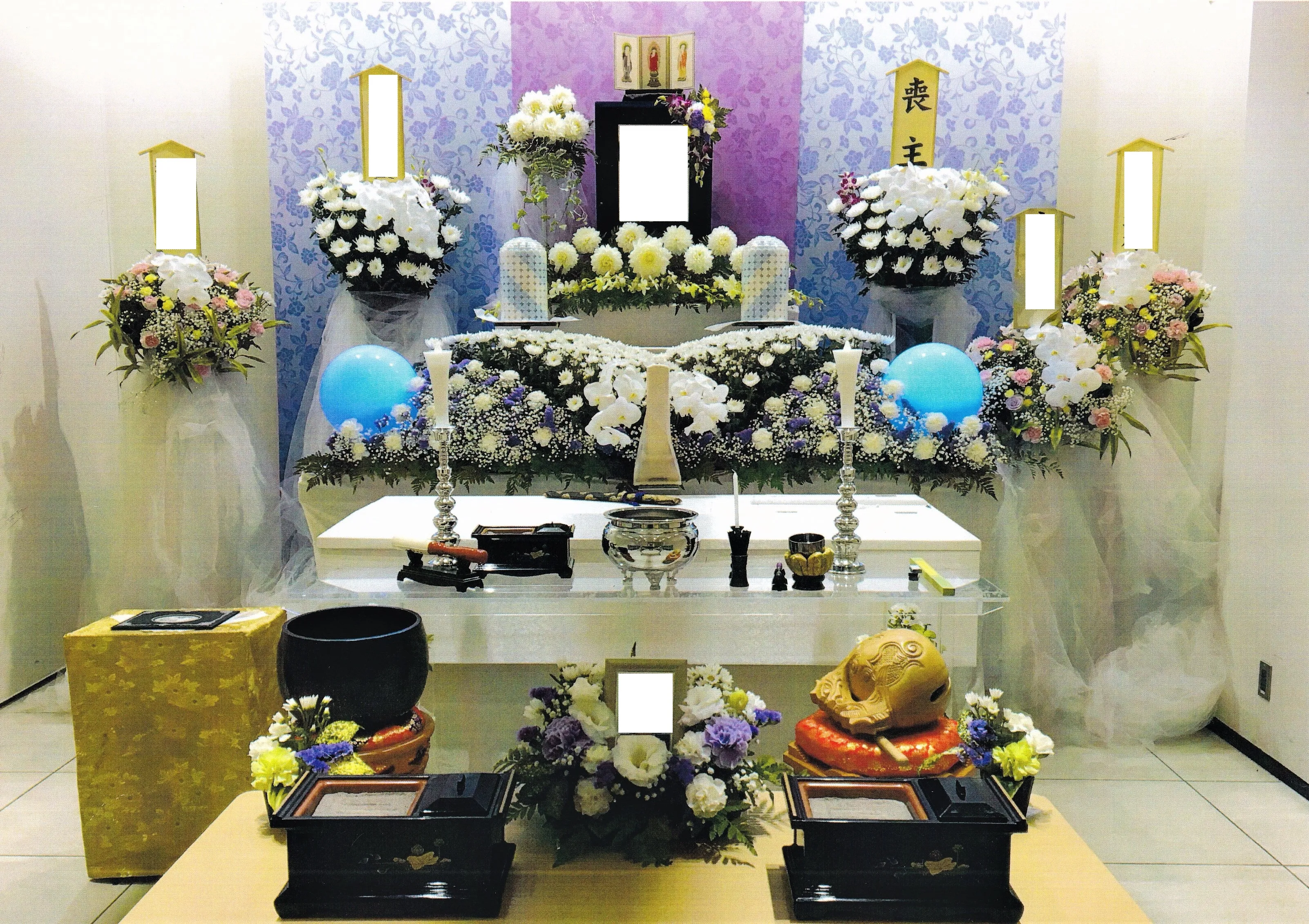 お花で見送る家族葬2日プラン