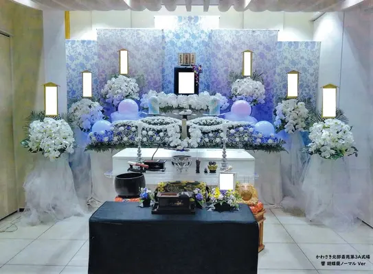 多門メモリアル（中原事務所）で葬儀を行なった写真
