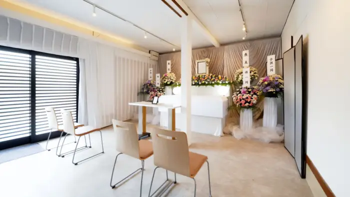 家族葬のそうえん多摩動物公園ホールで葬儀を行なった写真