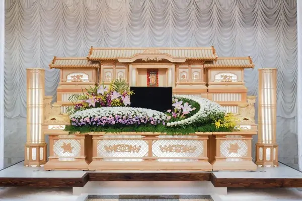 葬儀会館 和み（てんよう会館）で葬儀を行なった写真