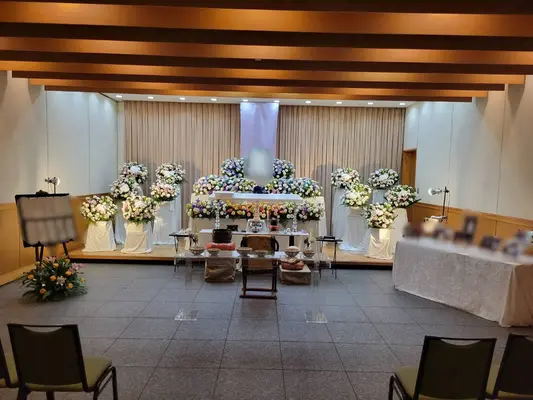 花々葬で葬儀を行なった写真