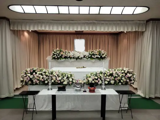 花々葬で葬儀を行なった写真