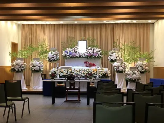 花々葬で葬儀を行なった写真