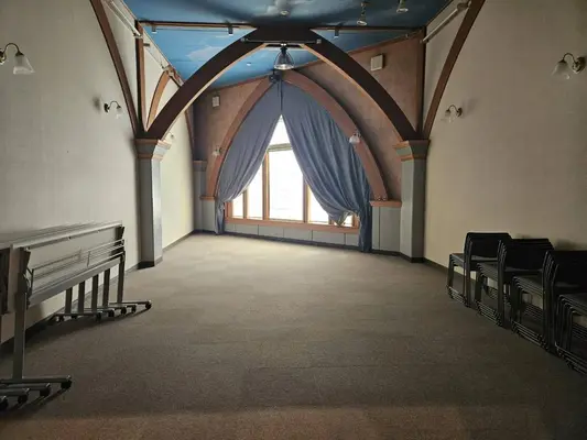 無門庭園で葬儀を行なった写真