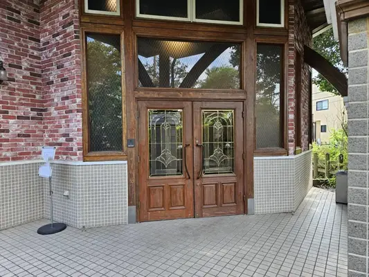 無門庭園で葬儀を行なった写真