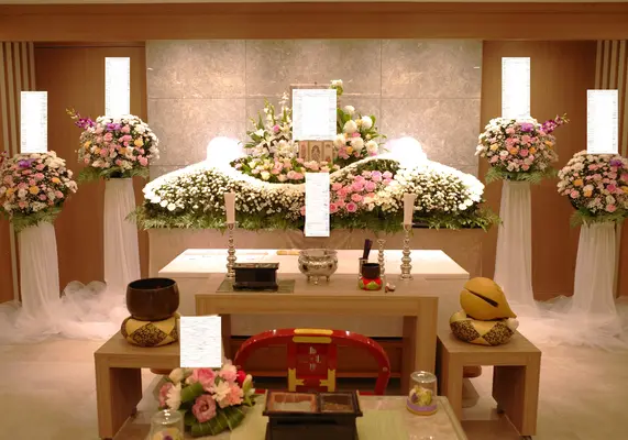 相談できるお葬式　三鷹営業所で葬儀を行なった写真