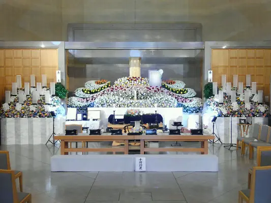 葬儀あんしん無料相談窓口（有）市民葬祭センターで葬儀を行なった写真