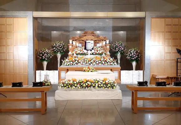 葬儀あんしん無料相談窓口（有）市民葬祭センターで葬儀を行なった写真