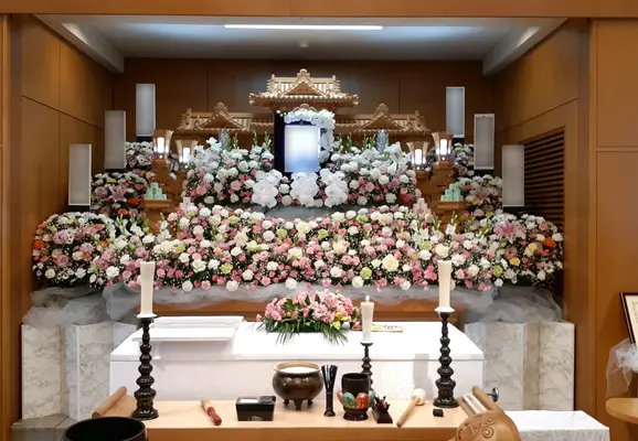 葬儀あんしん無料相談窓口（有）市民葬祭センターで葬儀を行なった写真