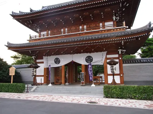 傳通院寿経寺 繊月会館で葬儀を行なった写真