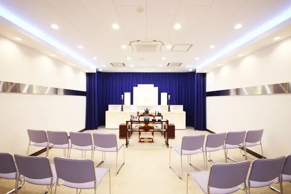 原三松堂で葬儀を行なった写真