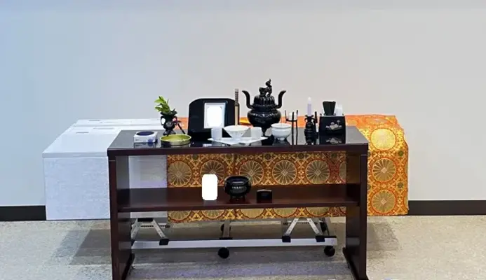 原三松堂 はらホールで葬儀を行なった写真