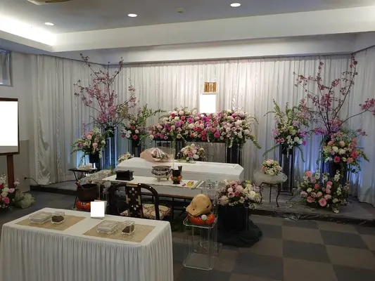 フラワリングセレモニー大田営業所で葬儀を行なった写真