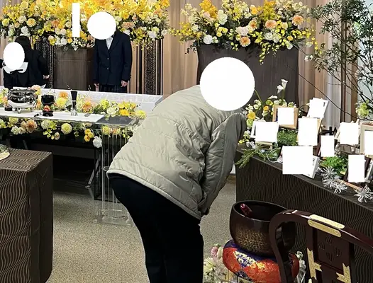 フラワリングセレモニー大田営業所で葬儀を行なった写真