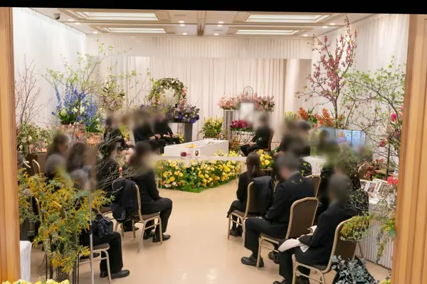 フラワリングセレモニー大田営業所で葬儀を行なった写真