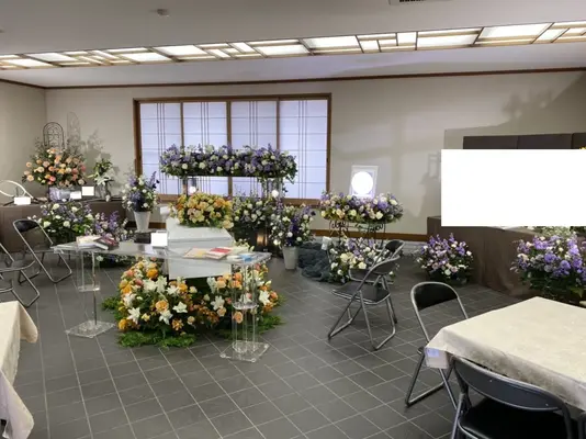 フラワリングセレモニー大田営業所で葬儀を行なった写真