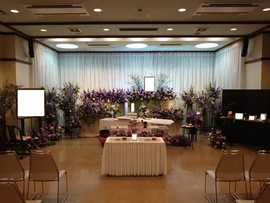 フラワリングセレモニー大田営業所で葬儀を行なった写真