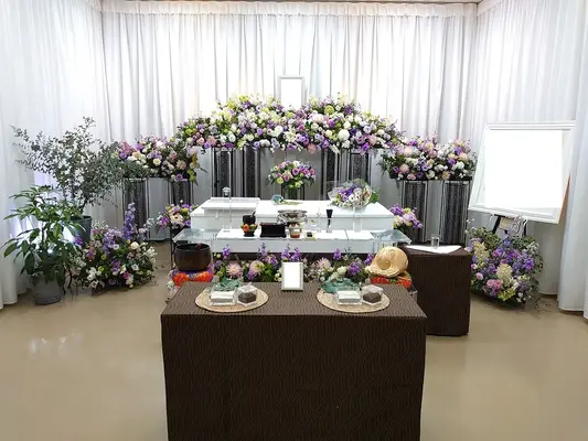 フラワリングセレモニー大田営業所で葬儀を行なった写真
