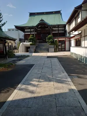 圓乗院で葬儀を行なった写真