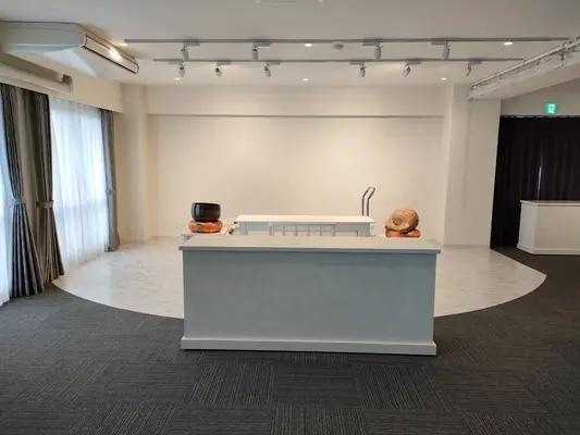 想送庵カノンで葬儀を行なった写真