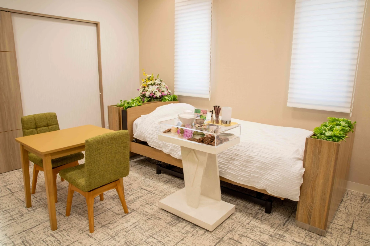 面会できる個室のご安置室