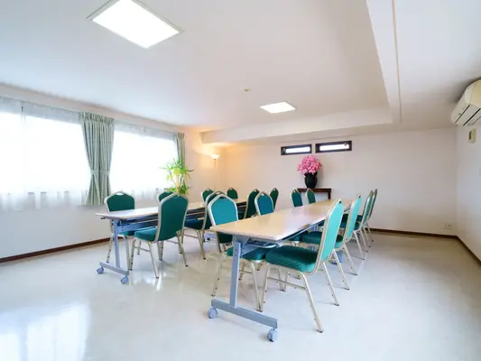 まこと式典(白ゆりホール)で葬儀を行なった写真