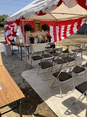 まこと式典(白ゆりホール)で葬儀を行なった写真