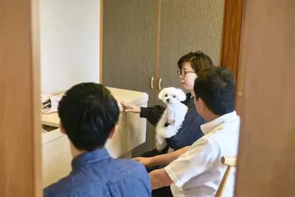 自宅葬専門葬儀社「自宅葬のここ」で葬儀を行なった写真