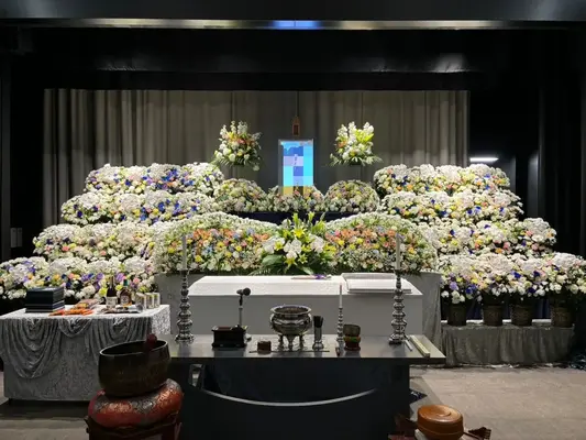 Aiウェルエンディングストーリーで葬儀を行なった写真