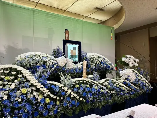 Aiウェルエンディングストーリーで葬儀を行なった写真