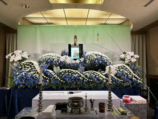 Aiウェルエンディングストーリーで葬儀を行なった写真