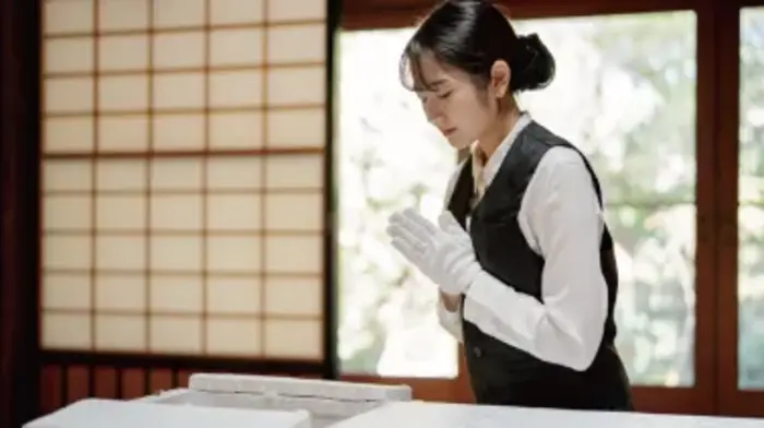 めもわーる華で葬儀を行なった写真