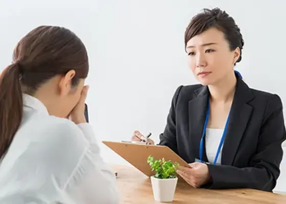24時間いつでも相談できる