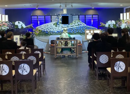 和想空間 奏で葬儀を行なった写真