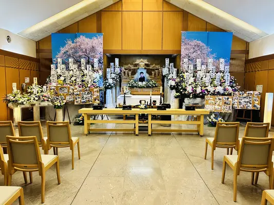 東京葬儀（北区営業所）で葬儀を行なった写真