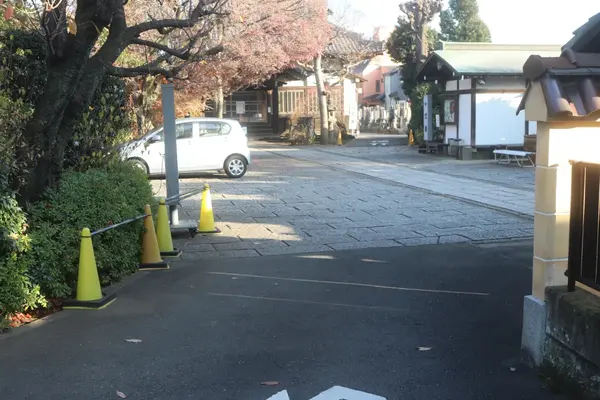 城官寺で葬儀を行なった写真