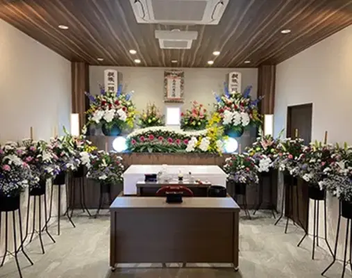 株式会社光典社（家族葬ホール）で葬儀を行なった写真
