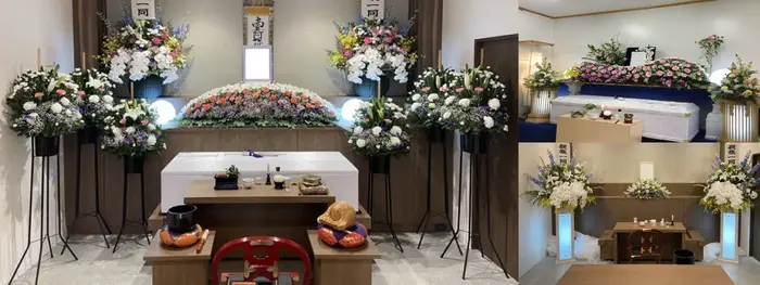 株式会社光典社（家族葬ホール）で葬儀を行なった写真