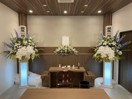 株式会社光典社（家族葬ホール）で葬儀を行なった写真