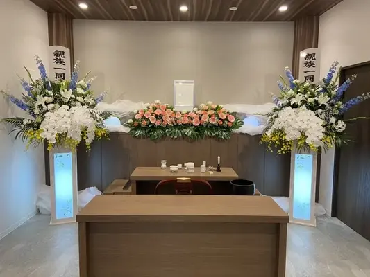 株式会社光典社（家族葬ホール）で葬儀を行なった写真