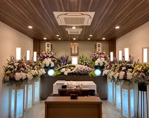 株式会社光典社（家族葬ホール）で葬儀を行なった写真