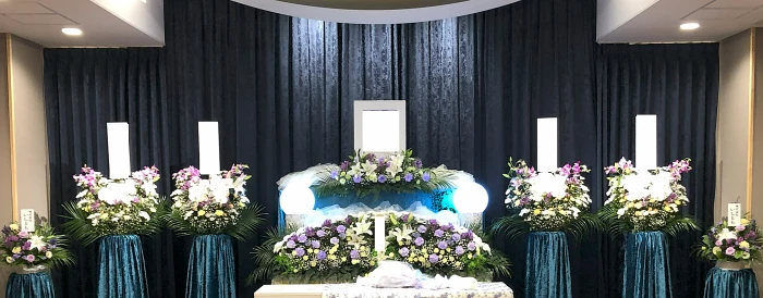 いしともで葬儀を行なった写真