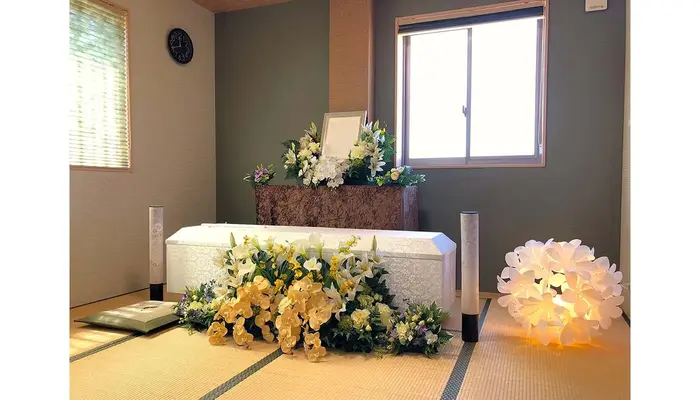 いしとも（ならしのガーデンパーク店）で葬儀を行なった写真