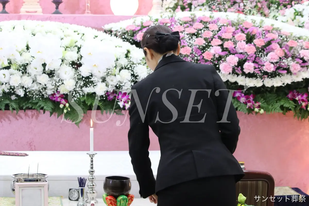 式中スタッフは全員女性のエキスパート