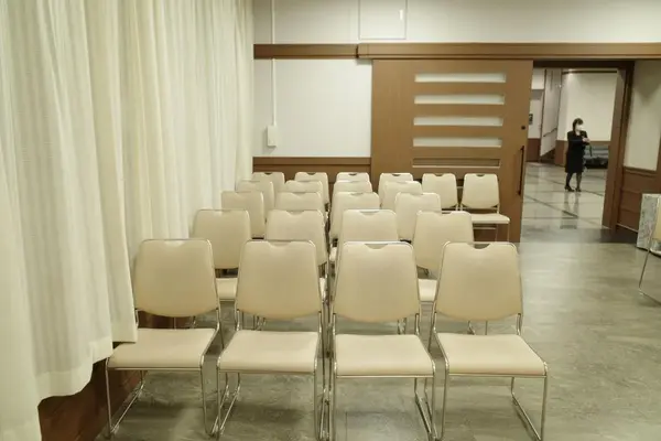 馬込斎場で葬儀を行なった写真