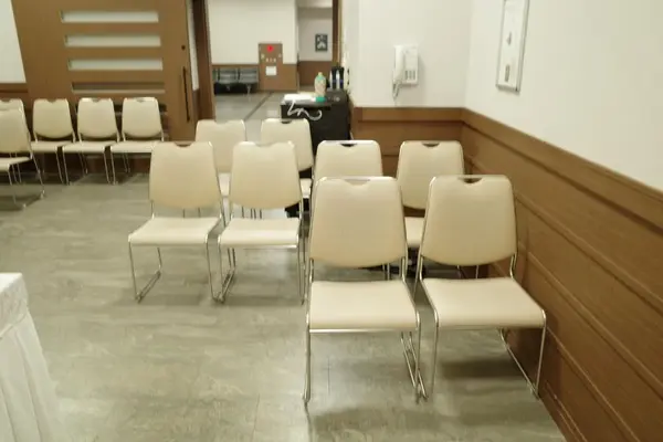 馬込斎場で葬儀を行なった写真