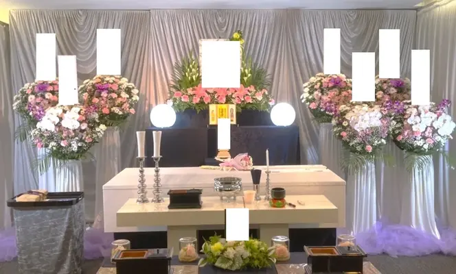 相談できるお葬式　市川営業所で葬儀を行なった写真