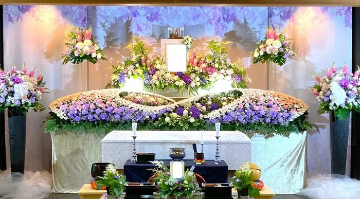 相談できるお葬式　北区東十条営業所で葬儀を行なった写真